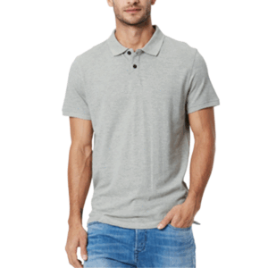 Polo Camisero Color Plomo frente (2)