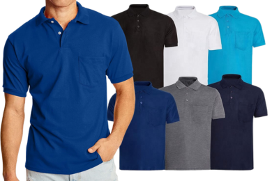 Polos Camiseros con Bolsillo