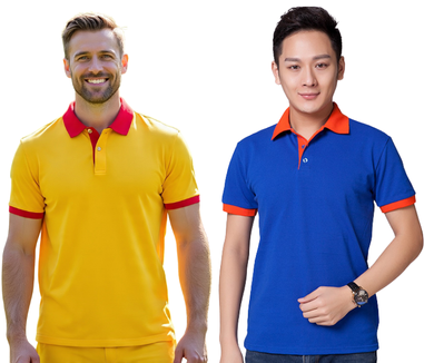 Polos cuello camisero para hombre