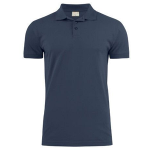 Polos pique manga corta acero para hombre