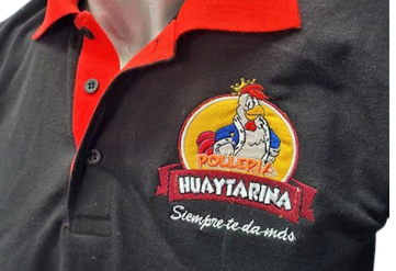 Polos piqué manga corta hombre con bordado