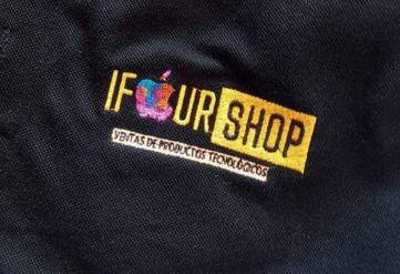 Polos pique manga corta para mujer con bordado