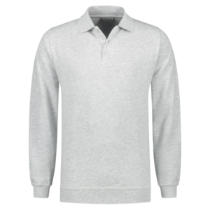 polo camisero pique manga larga color melange para hombre por mayor