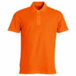 polos camiseros pique color naranja para hombre en Lima
