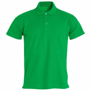 polos camiseros pique color verde para hombre