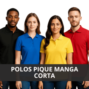 Polos Pique Manga Corta